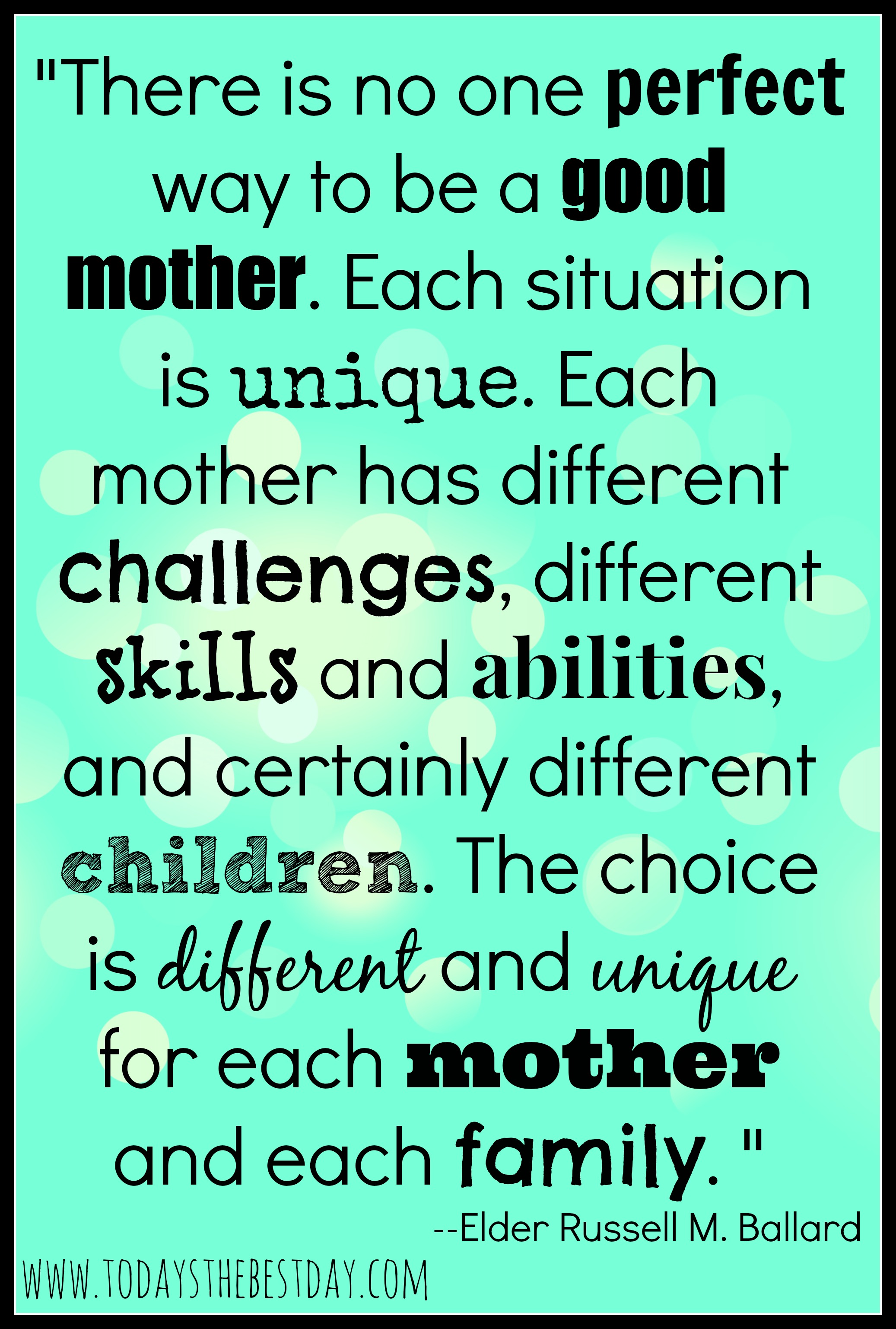 PIX MAM GOOD MOTHER